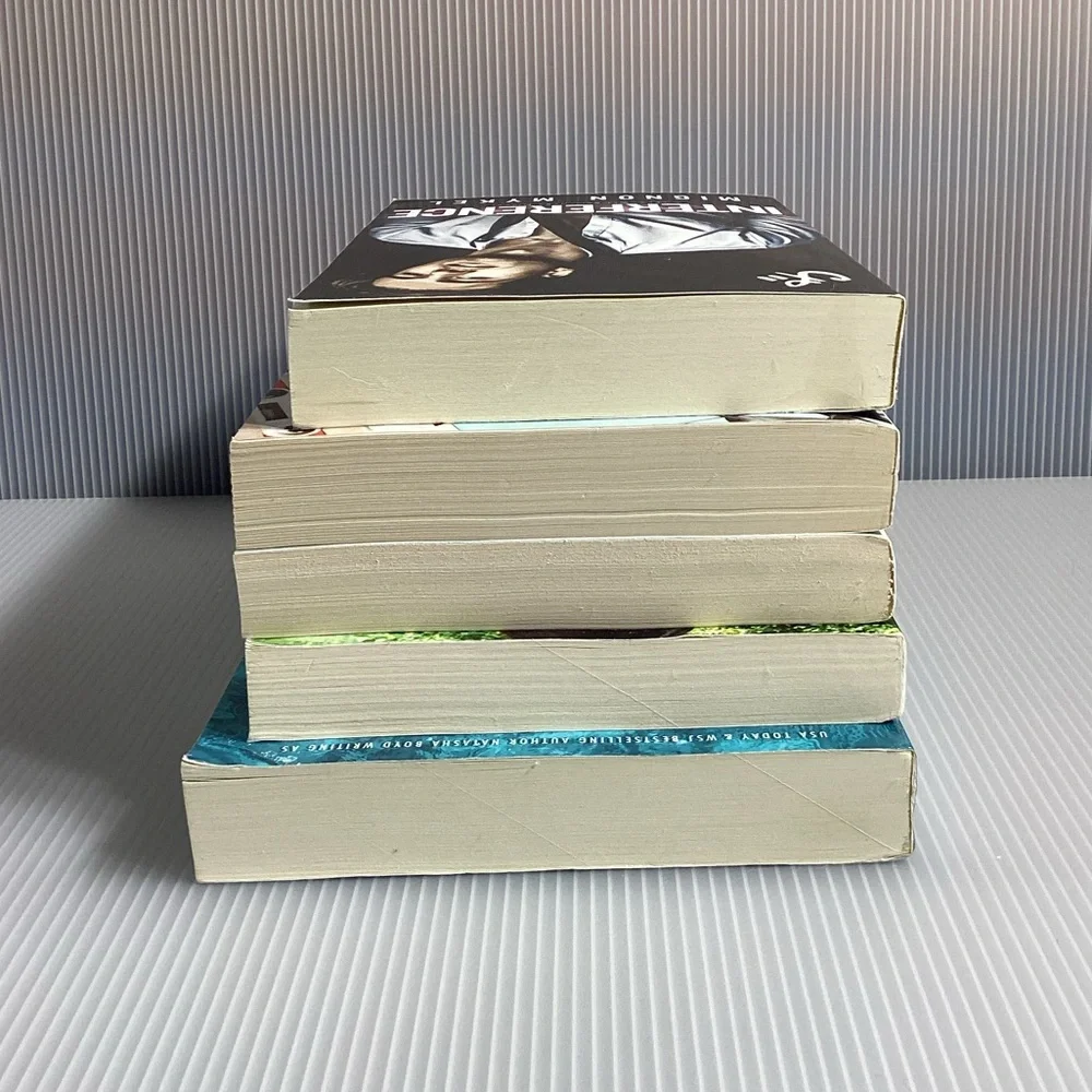 Signed Set of 5 Mixed Tropes/Genres Contemporary Romance Books